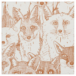 enkel vossen roestvast zachte witte stof