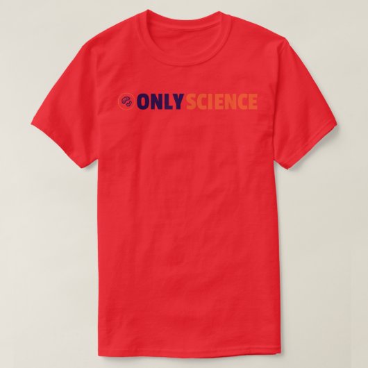 Enkel wetenschap - Wetenschap ventilator T-shirt (Design voorkant)