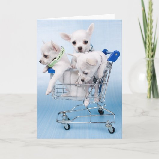 Enkel zeggend hallo kaart (Voorkant)