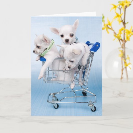 Enkel zeggend hallo kaart (Gele Bloem)