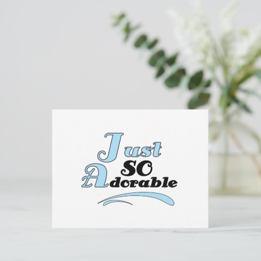 Enkel zo Schattig Briefkaart (Staand voorkant)