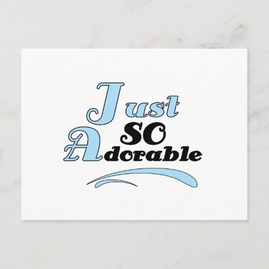 Enkel zo Schattig Briefkaart (Voorkant)