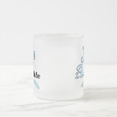 Enkel zo Schattig Matglas Koffiemok (Center)