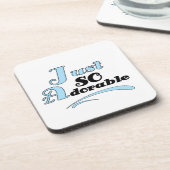 Enkel zo Schattig Onderzetter (Linkerzijde)