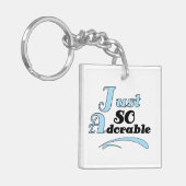 Enkel zo Schattig Sleutelhanger (Voorkant Links)