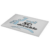 Enkel zo Schattig Snijplank (Hoek)