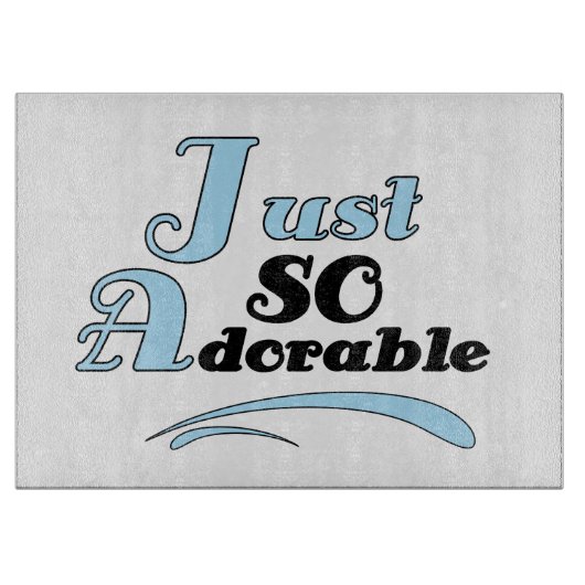 Enkel zo Schattig Snijplank (Voorkant)