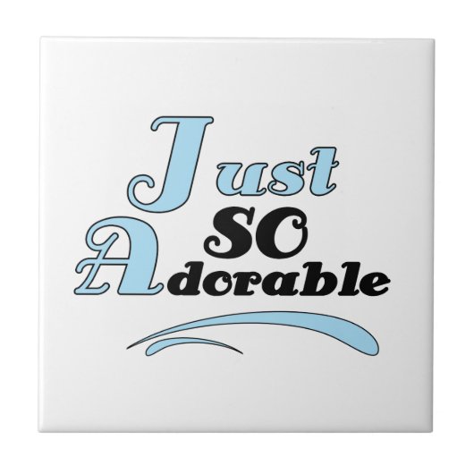 Enkel zo Schattig Tegeltje (Voorkant)