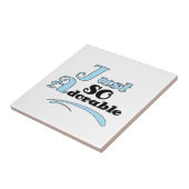 Enkel zo Schattig Tegeltje (Zijkant)