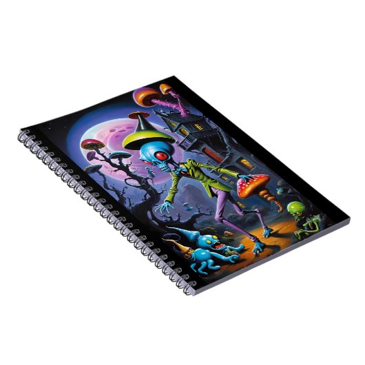 Enkelbijter in Shroom Town Fantasie Notitieboek (Rechterzijde)