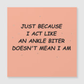 Enkelbiter magnetische Kaart (Voorkant)