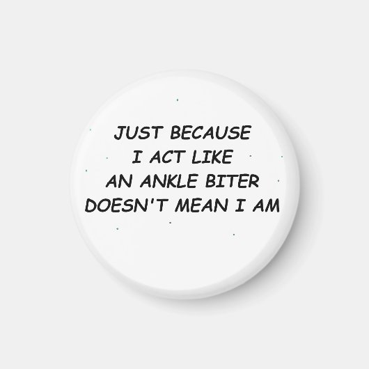 Enkelbiter T-shirt Magneet (Voorkant)