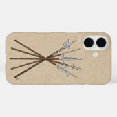 Enkele 16e eeuw poleren Hoesje-Mate iPhone Case (Achterkant (horizontaal))