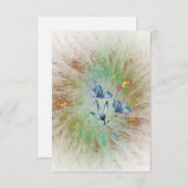 Enkele bedankkaarten bedankkaart (Voorkant / Achterkant)