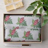 Enkele Bloem & Varentissuepapier Tissuepapier (Geschenk)