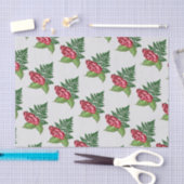 Enkele Bloem & Varentissuepapier Tissuepapier (Craft)