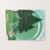 enkele bosvrienden legpuzzel (Horizontaal)