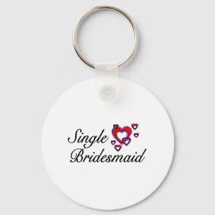 Enkele Bridesmaid Sleutelhanger