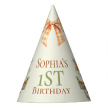 Enkele Bunny Carrot 1e Verjaardag Waterverf