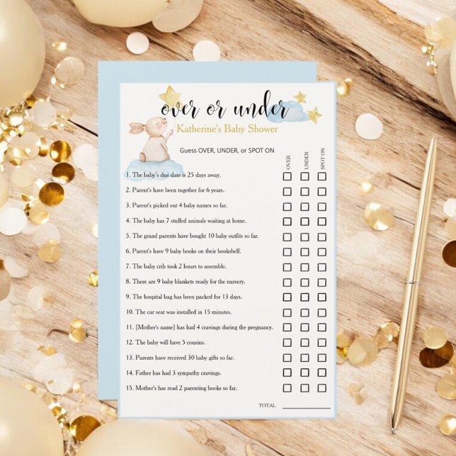 Enkele Bunny Starry onder de douche raden spel (Creator heeft geüpload)