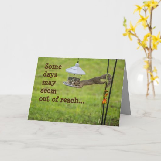 Enkele dagen kaart (Gele Bloem)