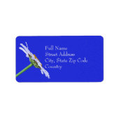 Enkele Daisy Flower op Canvas Custom Etiket (Voorkant)