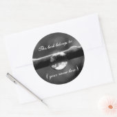 Enkele druppel ronde sticker (Envelop)