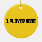 Enkele / Eén Speler Modus Keramisch Ornament (Achterkant)