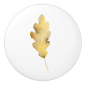 Enkele eikenwerfknoppen keramische knop (Voorkant)