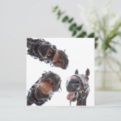 Enkele feestdagenkaart (Staand voorkant)