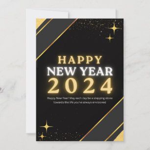 Enkele feestdagenkaarten   Gelukkig Nieuwjaar 2024 Feestdagenkaart