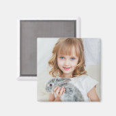 Enkele foto magneet (Voorkant / Achterkant)