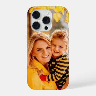 Enkele foto volledige afbeelding van rand tot rand iPhone 15 pro case
