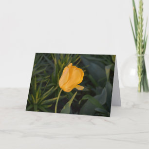 Enkele Gouden Tulp Notitiekaart
