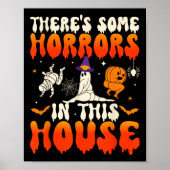 Enkele gruwelen in dit huis Grappige geest Hallowe Poster (Voorkant)