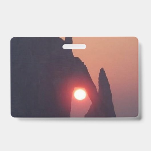 Enkele kaart badge (Voorzijde)