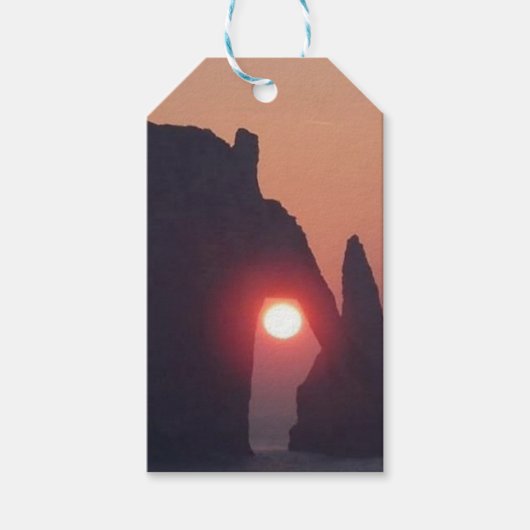 Enkele kaart cadeaulabel (Voorkant)