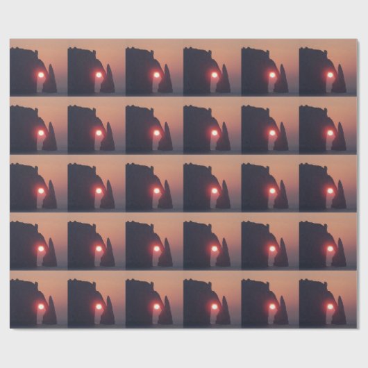 Enkele kaart cadeaupapier (Vlak)