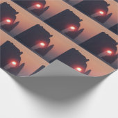 Enkele kaart cadeaupapier (Hoek)