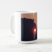 Enkele kaart koffiemok (Voorkant links)