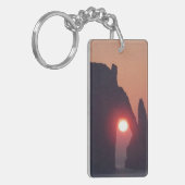 Enkele kaart sleutelhanger (Voorkant Links)