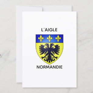 Enkele kaart - Wapen van L'Aigle - Normandië