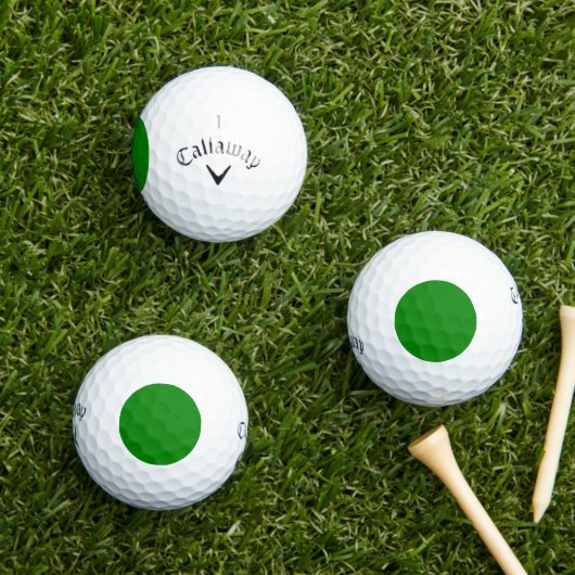 Enkele kleurmarkering golfballen (Insitu Gras)