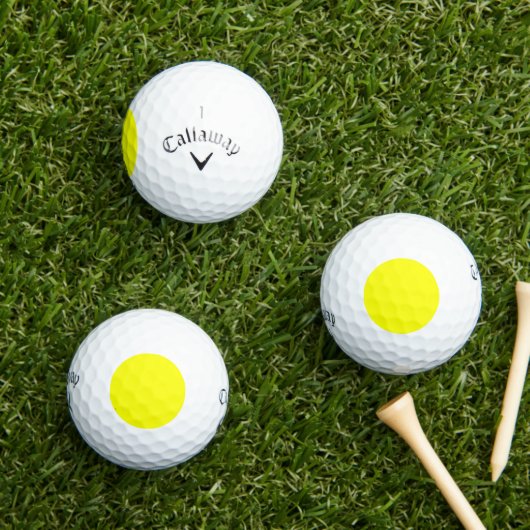 Enkele kleurmarkering golfballen (Insitu Gras)