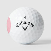 Enkele kleurmarkering golfballen (Logo)