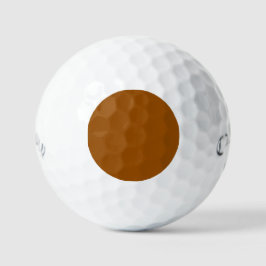 Enkele kleurmarkering golfballen