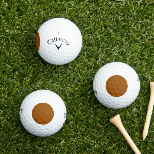 Enkele kleurmarkering golfballen (Insitu Gras)