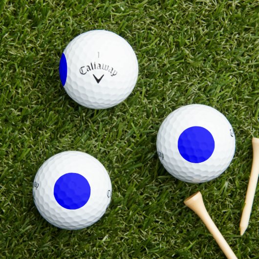 Enkele kleurmarkering golfballen (Insitu Gras)