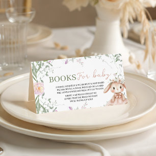 Enkele Konijn Boeken voor Baby Kaart