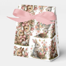 Enkele konijntje paasmand wilde bloem